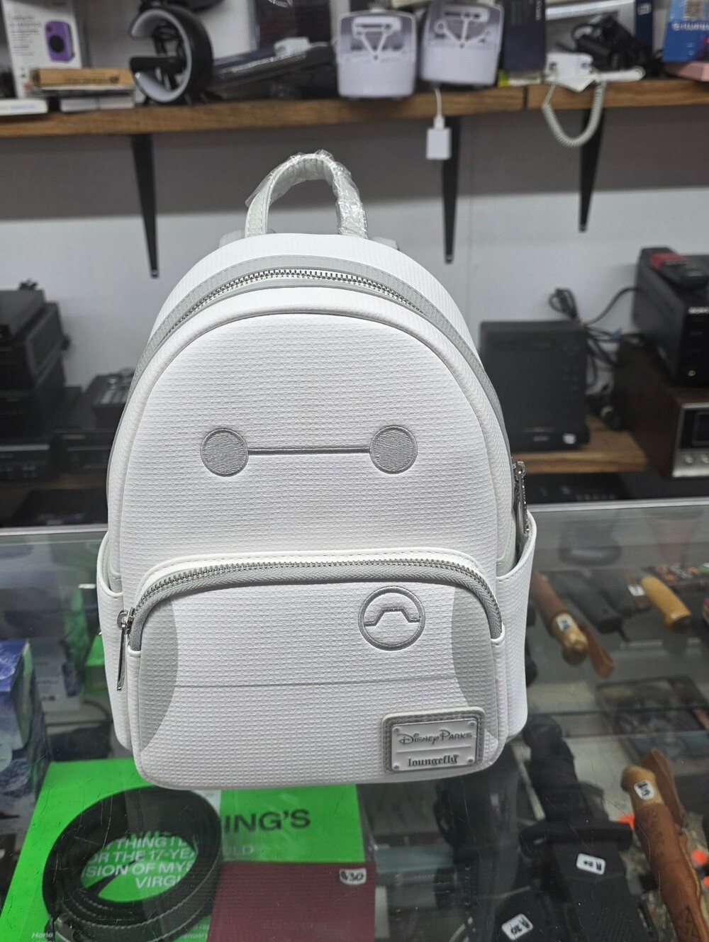 Disney Parks Loungefly Big Hero 6 Baymax White Mini Backpack NWT Exclusive